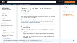 
                            5. Connecting to Your Linux Instance Using SSH - AWS Documentation