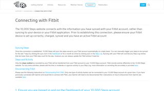 
                            13. Connecting with Fitbit | 10,000 Steps