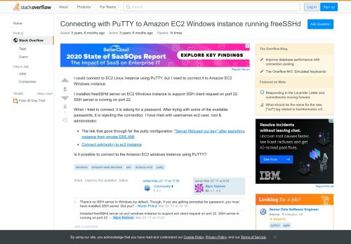 
                            11. Connecting with PuTTY to Amazon EC2 Windows instance running ...