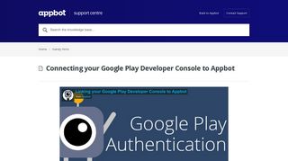 
                            10. Connecting your Google Play Developer Console to Appbot - Appbot ...
