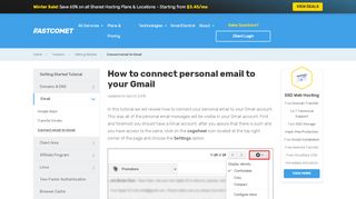 
                            7. Connecting your Personal Email to Gmail - Getting ... - ...