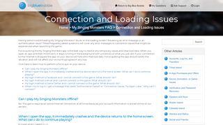 
                            10. Connection and Loading Issues - Big Blue Bubble Support Portal