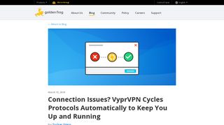 
                            12. Connection Issues? VyprVPN Cycles Protocols Automatically to Keep ...