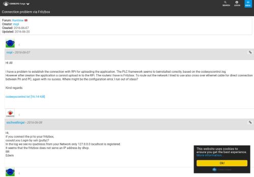 
                            6. Connection problem via Fritzbox - CODESYS - the IEC 61131-3 ...