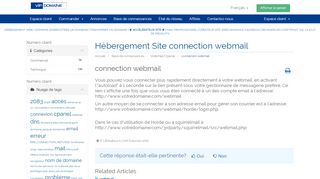 
                            5. connection webmail - Base de connaissances - VIP ...