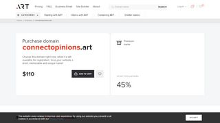 
                            13. connectopinions is available for purchase — premium.get.art