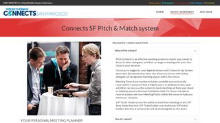 
                            6. Connects SF Pitch & Match system – PGConnects – San ...