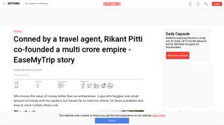 
                            11. Conned by a travel agent, Rikant Pitti builds a 680cr empire ...