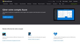 
                            2. Connexion à Azure - Compte et facturation | Microsoft Azure