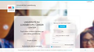 
                            7. Connexion à CAREER CENTER