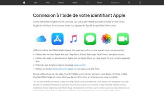 
                            13. Connexion à l'aide de votre identifiant Apple - Apple Support