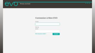 
                            5. Connexion à Mon EVO EVO