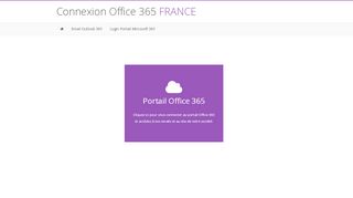 
                            7. Connexion à Office 365 - FRANCE