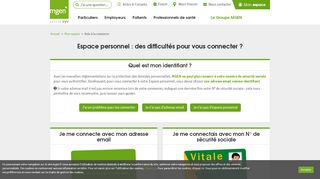 
                            7. Connexion à votre espace personnel : en cas de difficulté | MGEN