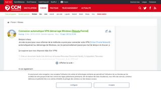 
                            10. Connexion automatique VPN démarrage Windows [Résolu] - Comment Ça ...