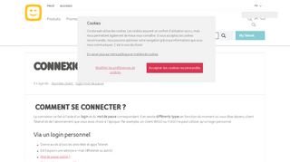 
                            2. Connexion aux services Telenet ? - Telenet.be