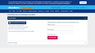 
                            1. Connexion - Ebookers