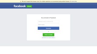 
                            12. Connexion - Facebook