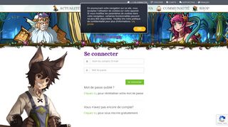 
                            1. Connexion - Fiesta Online - Le MMORPG Animé 3D