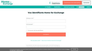 
                            1. Connexion | Home for Exchange