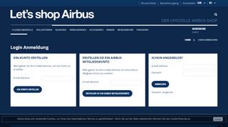 
                            13. Connexion - Let's shop Airbus