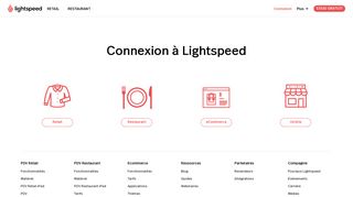 
                            2. Connexion | Lightspeed POS