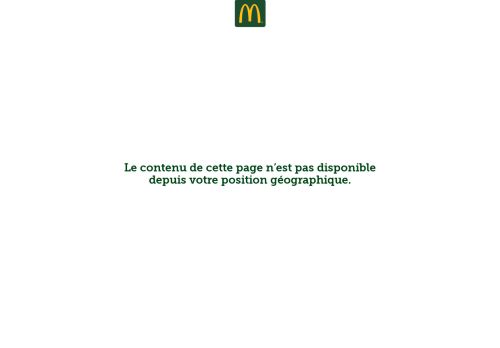 
                            1. Connexion | McDonald's France