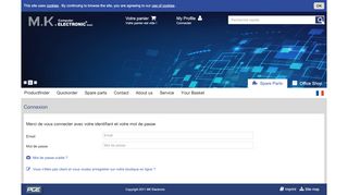 
                            4. Connexion - MK Electronic