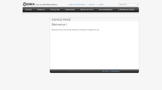 
                            2. Connexion - widexpro.fr