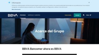 
                            6. Conócenos | BBVA Bancomer