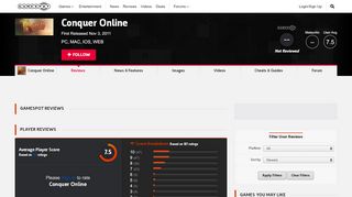 
                            13. Conquer Online Reviews - GameSpot