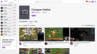 
                            9. Conquer Online - Twitch