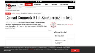 
                            6. Conrad Connect: IFTTT-Konkurrenz im Test - COMPUTER BILD