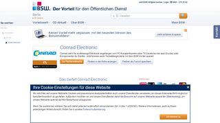 
                            11. Conrad Electronic: 3% Vorteil | bsw.de