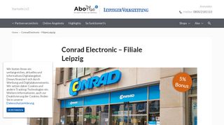 
                            13. Conrad Electronic - Filiale Leipzig - LVZ AboPlus Karte