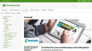 
                            6. Conrad - Marken - Hof & Betrieb | Maschinenring