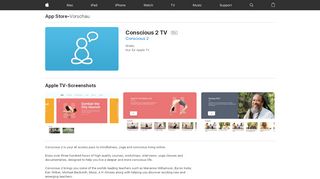 
                            6. Conscious 2 TV im App Store - iTunes - Apple