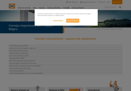
                            13. Consejos importantes para Viapass Bélgica - DKV EURO SERVICE