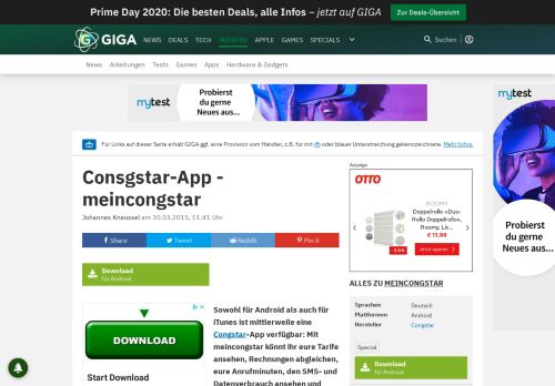 
                            10. Consgstar-App – meincongstar – GIGA