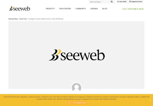 
                            13. Consigli su come rendere sicuro un sito Wordpress - Seeweb
