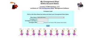 
                            10. Consignor Login - The Consignment Shop