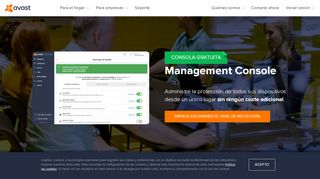 
                            4. Consola de administración de Avast: La protección, todavía más fácil