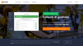 
                            6. Console di gestione Avast - Protezione semplificata