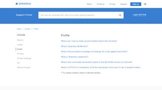 
                            3. Console - Support - Zerodha