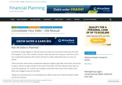 
                            12. consolidate-debt-OldMutual - Debt Consolidation - Loan Dedt ...