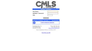 
                            1. Consolidated MLS Login Page