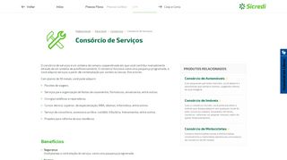 
                            5. Consórcio de Serviços | Para Você | Sicredi