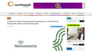 
                            13. Consórcio Fênix oferece internet gratuita em terminais de transporte ...