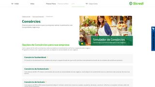 
                            10. Consórcios | Para sua Empresa | Sicredi