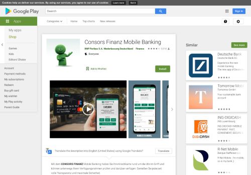 
                            5. Consors Finanz Mobile Banking – Applications sur Google Play